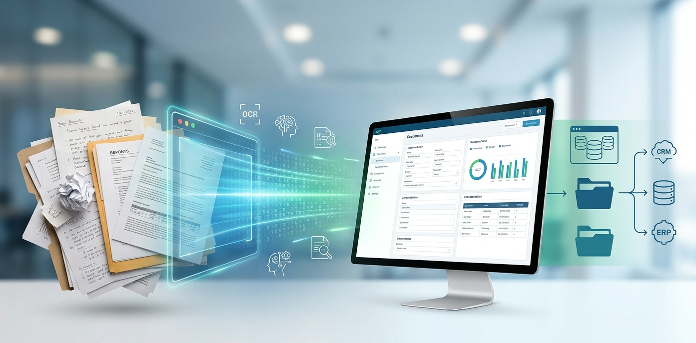 AttoWorks IDP: unstructured enterprise documents automatically processed into structured ERP-ready data